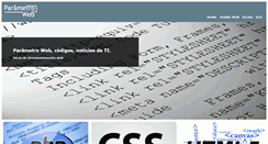 Desktop Screenshot of parametroweb.com.br