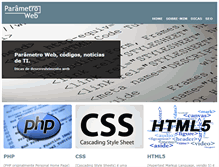 Tablet Screenshot of parametroweb.com.br